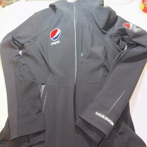 Lululemon define Pepsi Black Zip-Up Jacket